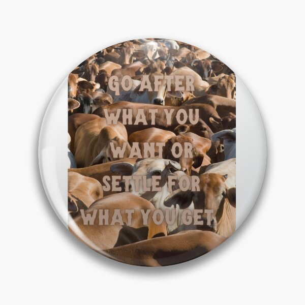 Item preview, Cattle Motivational Sticker designed and sold by midwestgrace.