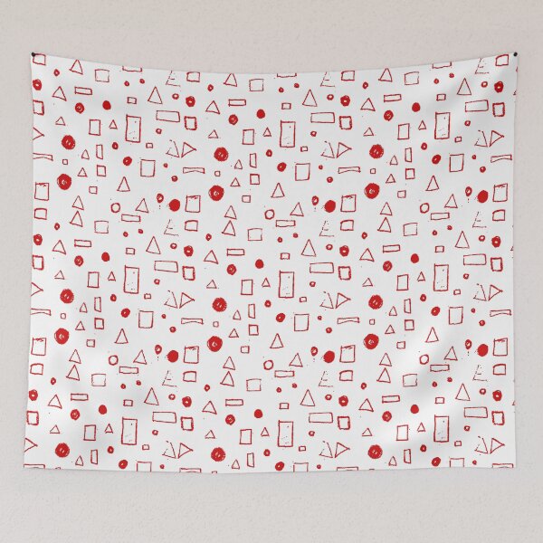Item preview, Red Shapes designed and sold by NobodysHero.