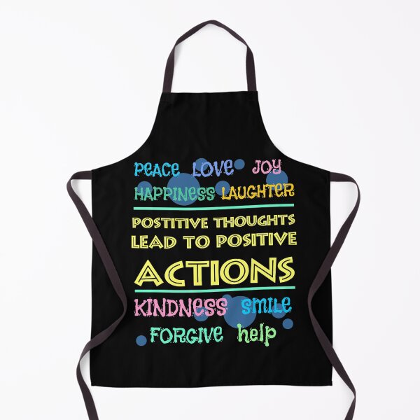 Item preview, positive thoughts lead to positive actions designed and sold by sandpiperstudio.