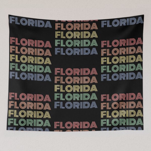 Item preview, Florida Retro Vintage Classic Fan Gift designed and sold by LadySaltwater.