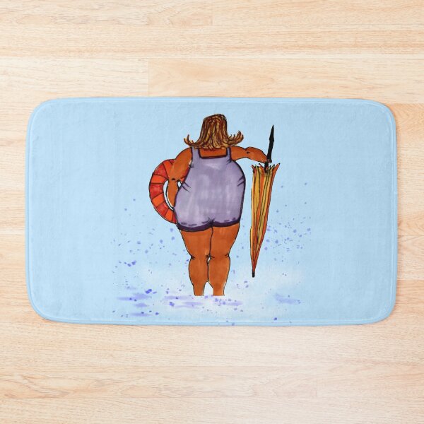 Item preview, Beach lady  designed and sold by OllieandQuinn.