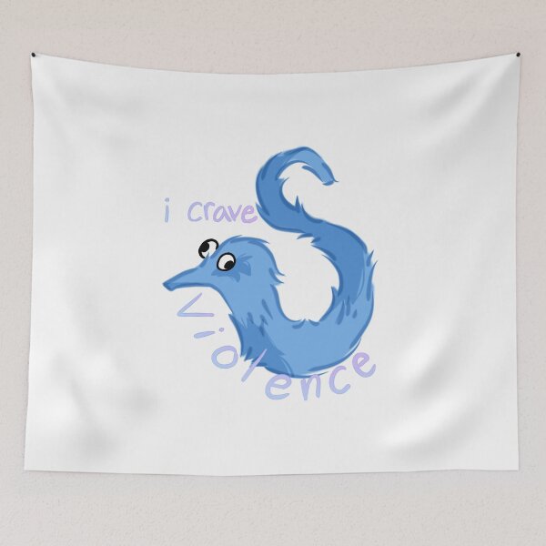 Item preview, i crave violence (blue) designed and sold by LondonBlu.