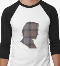Fraser Tartan Silhouette Baseballshirt mit 3/4-Arm