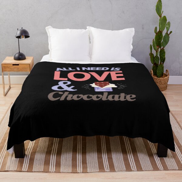Item preview, all i need is love and chocolate, i love chocolate designed and sold by Hey-Nice-Shirt.