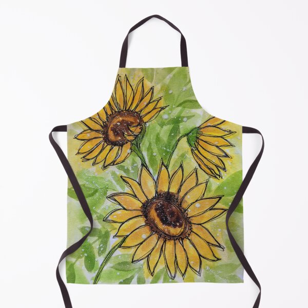 Item preview, Painted Sunflowers designed and sold by JillyBeanDesign.