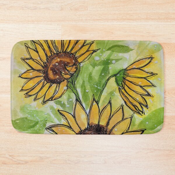 Item preview, Painted Sunflowers designed and sold by JillyBeanDesign.