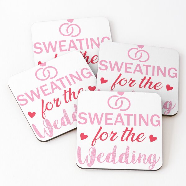 Item preview, Sweating for the wedding bride to be fitness  designed and sold by Dollfacedesign.