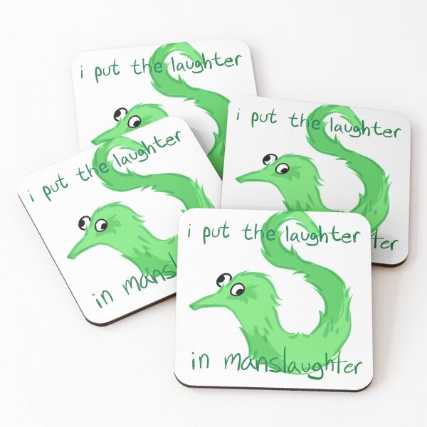 Item preview, i put the laughter in manslaughter designed and sold by LondonBlu.