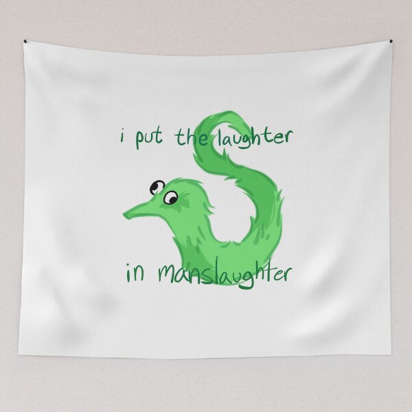 Item preview, i put the laughter in manslaughter designed and sold by LondonBlu.