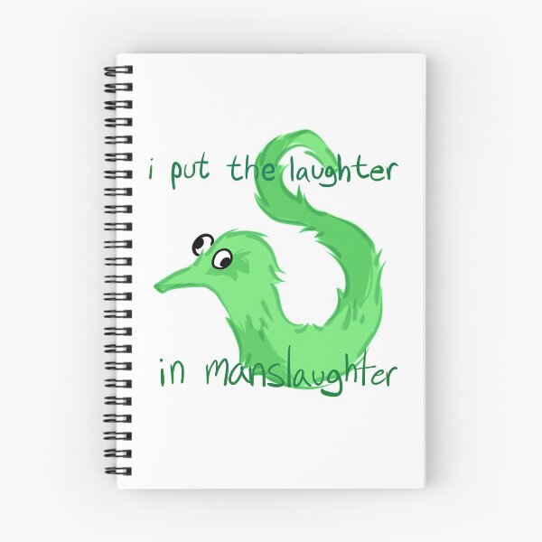 Item preview, i put the laughter in manslaughter designed and sold by LondonBlu.