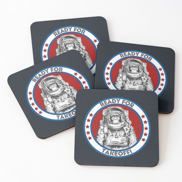 Item preview, Ready For Takeoff! Astronaut Chimp designed and sold by GleamingGiant.
