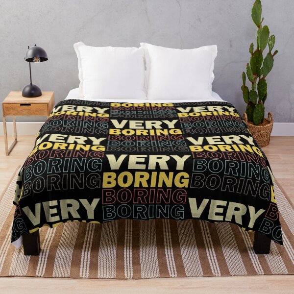 Item preview, Very Boring Retro Boredom designed and sold by TKsTees.