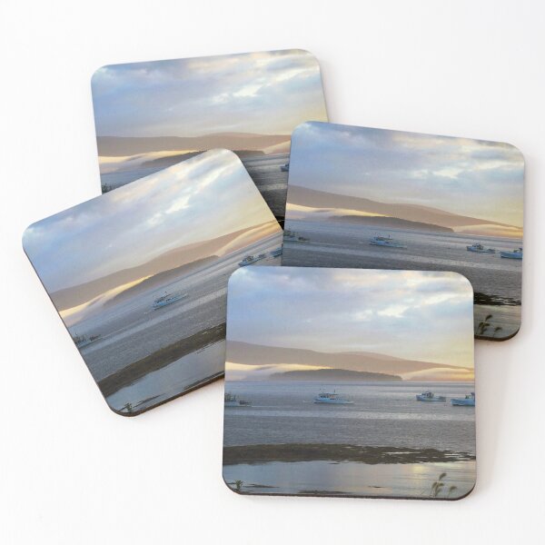 Item preview, boats at sunset designed and sold by Campbell Gallery.