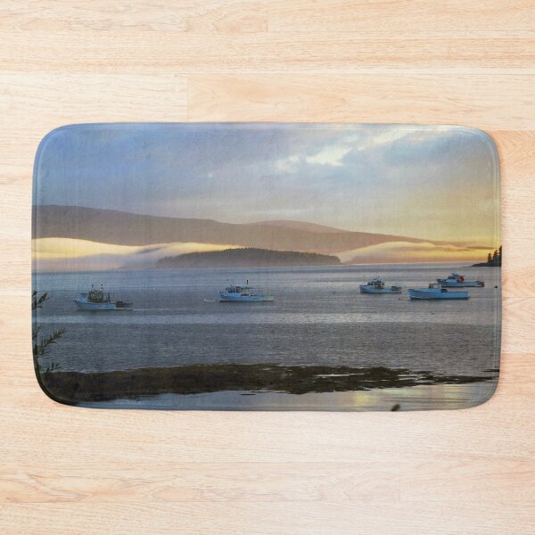 Item preview, boats at sunset designed and sold by Campbell Gallery.