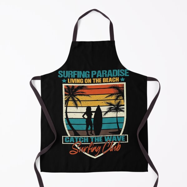 Item preview, Surfing Paradise Living in the Beach designed and sold by ADAMYASS.