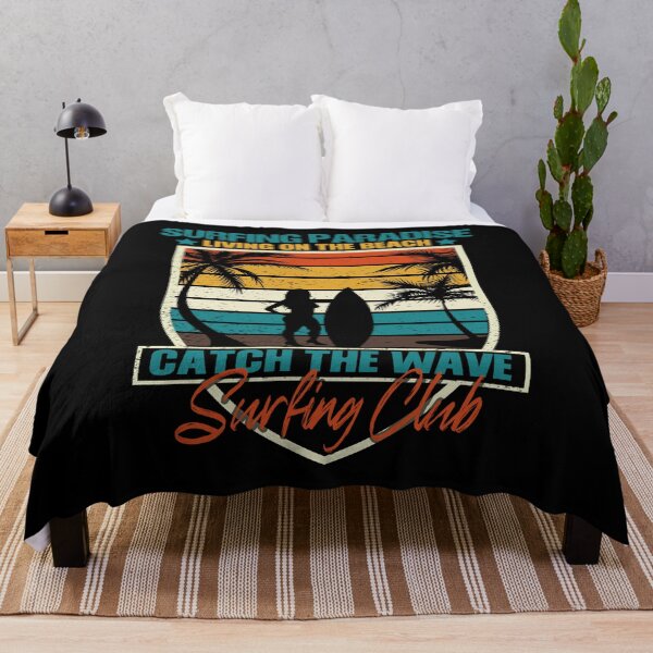 Item preview, Surfing Paradise Living in the Beach designed and sold by ADAMYASS.