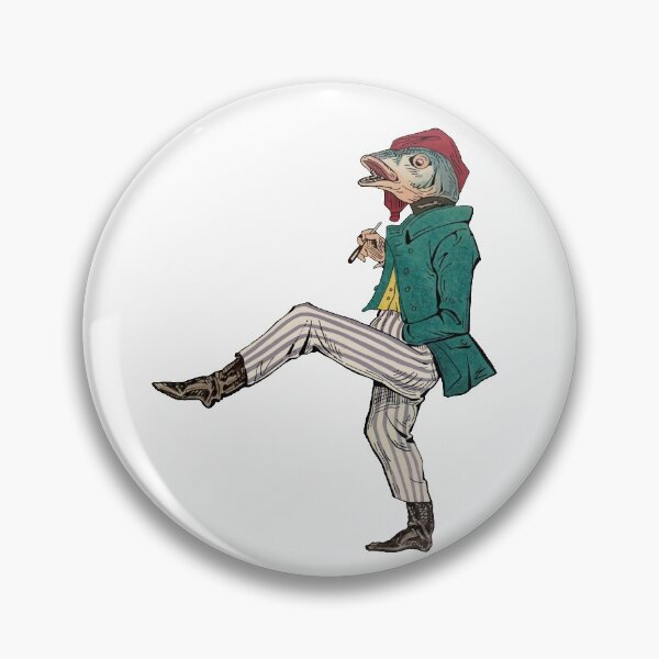 Item preview, J.J. Grandville: high-stepping fish with attitude designed and sold by ebrawne.