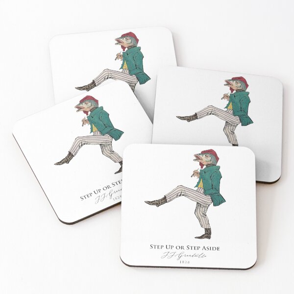 Item preview, J.J. Grandville: high-stepping fish with attitude designed and sold by ebrawne.