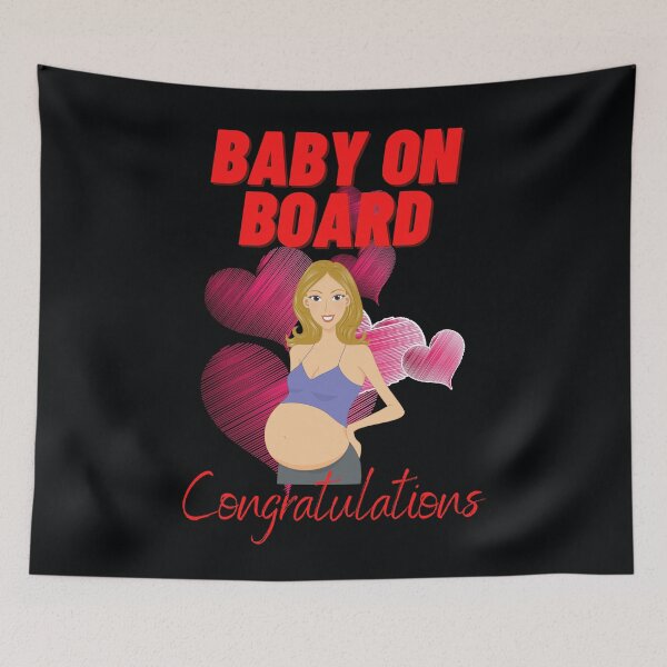 Item preview, Baby on Board. designed and sold by NinjaPug.