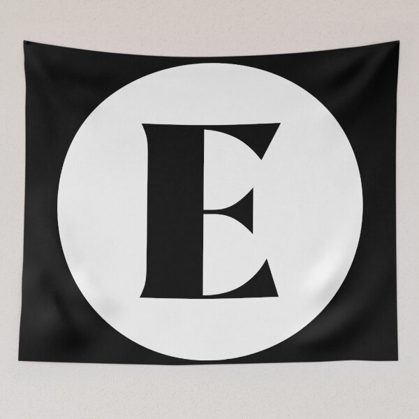 Item preview, E (Letter Initial Monogram)  designed and sold by Texterns.