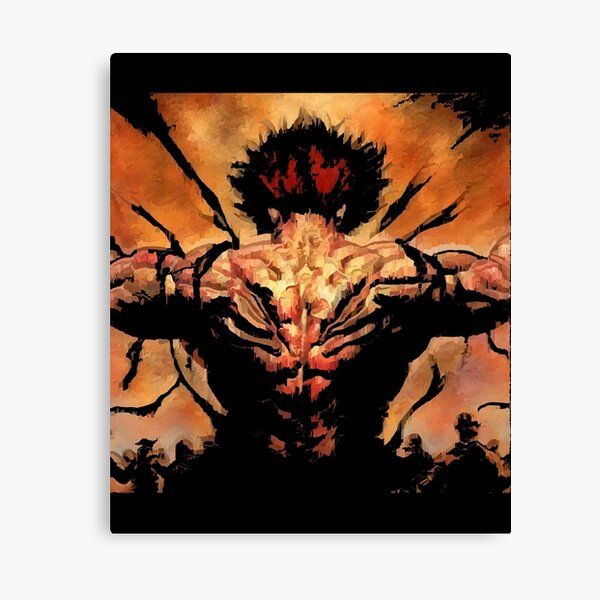 Baki Anime Canvas Art by Mounier Wanjak