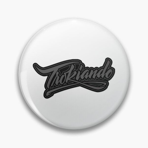 Item preview, Trokiando Grey Logo designed and sold by Teesigned.
