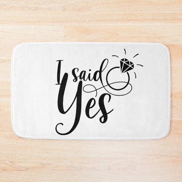 Item preview, Copy of I said yes, engaged bride to be  designed and sold by Dollfacedesign.