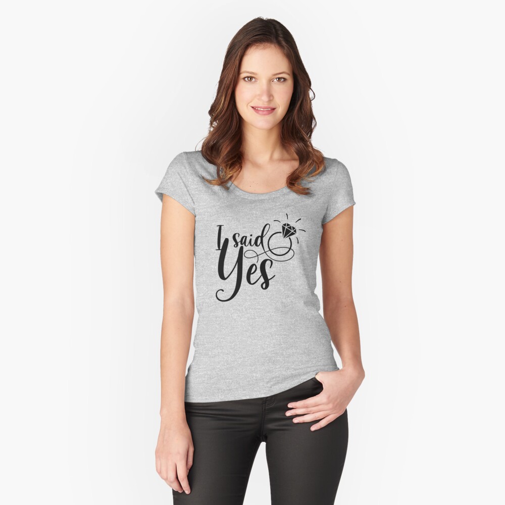 Item preview, Fitted Scoop T-Shirt designed and sold by Dollfacedesign.