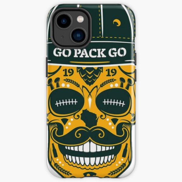 GREEN BAY PACKERS SUGAR SKULL MAGNET - Wisconsin Cheeseheads Football  Rodgers