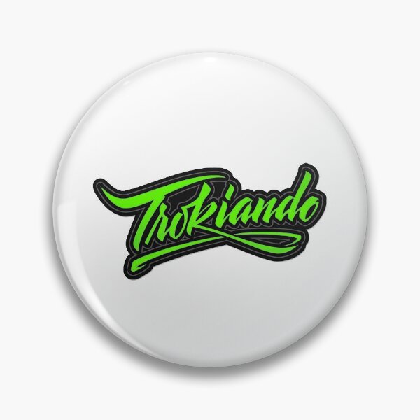 Item preview, Trokiando Neon Green Logo designed and sold by Teesigned.