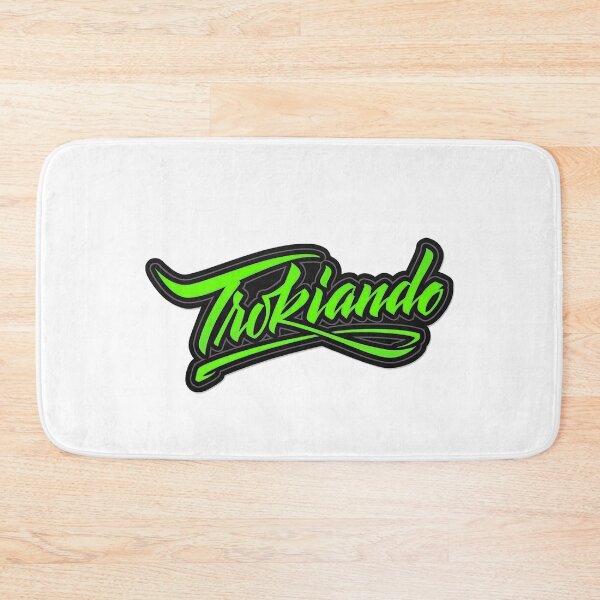 Item preview, Trokiando Neon Green Logo designed and sold by Teesigned.