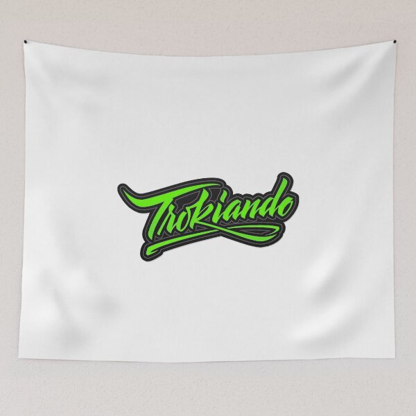 Item preview, Trokiando Neon Green Logo designed and sold by Teesigned.