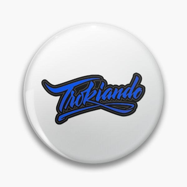 Item preview, Trokiando Blue Logo designed and sold by Teesigned.