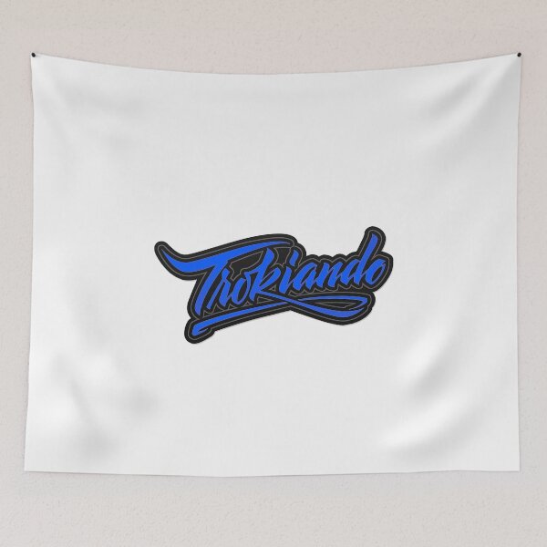 Item preview, Trokiando Blue Logo designed and sold by Teesigned.