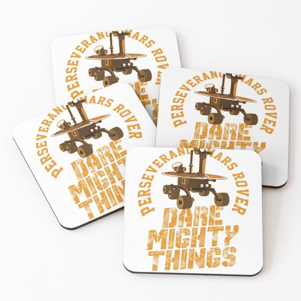 Item preview, dare mighty things perseverance designed and sold by Realme9876.