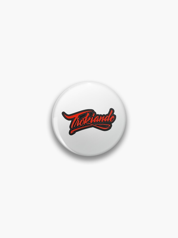 Thumbnail 1 von 3, Button, Trokiando Rotes Logo designt und verkauft von Teesigned.
