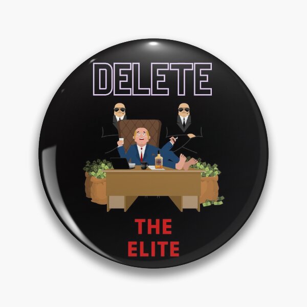 Item preview, Delete the elite. designed and sold by NinjaPug.