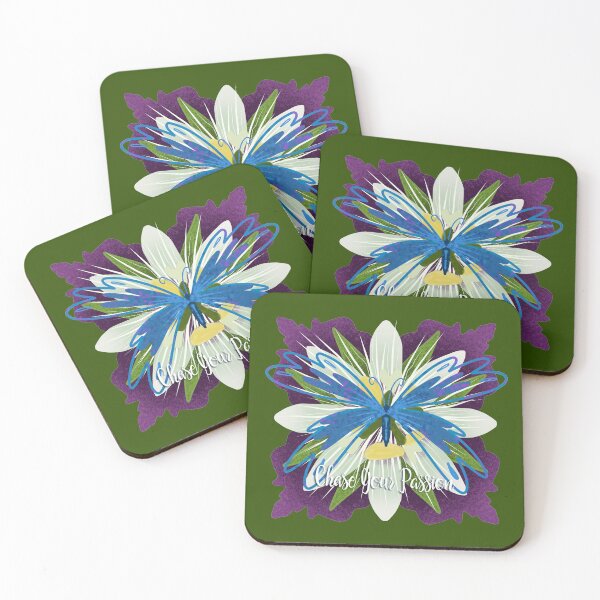 Item preview, Chase Your Passion - Passion Flower And Butterfly designed and sold by DesignChaser.