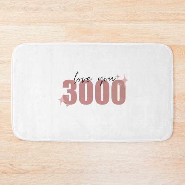 Item preview, Love You 3000 Quote in Pink designed and sold by lovelyliaa.