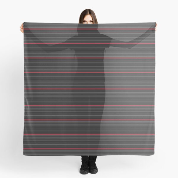 Item preview, Gray Red Black Striped pattern designed and sold by BLMcreations.