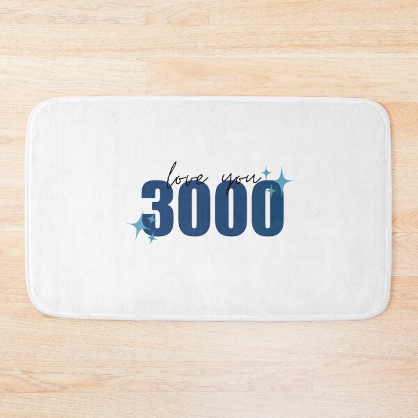 Item preview, Love You 3000 Quote in Blue designed and sold by lovelyliaa.