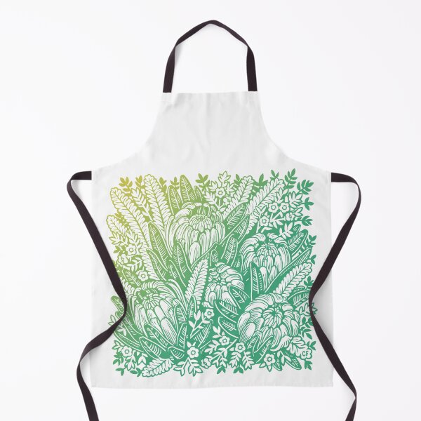 Aperçu de l'œuvre Proteas (variante jaune-vert) créée et vendue par softbiology.