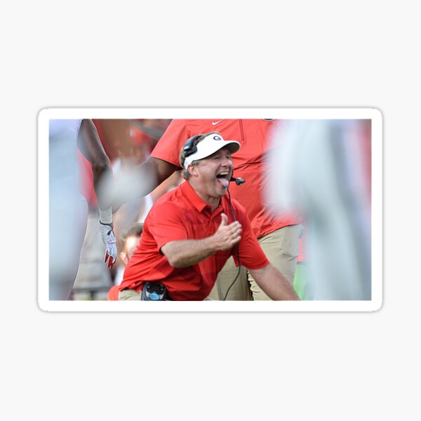 Item preview, Georgia Bulldog Head Coach Kirby Smart Going Wild designed and sold by Dylan Webber.