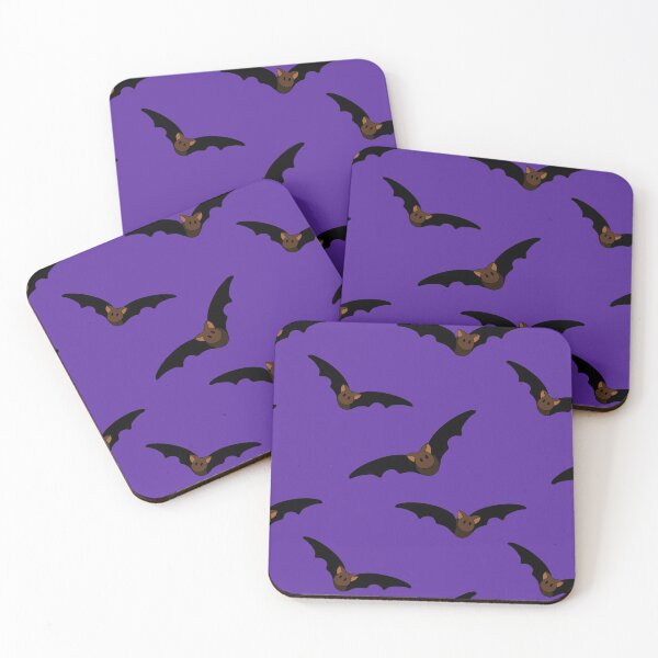 Item preview, Cute Bats - Pattern on Purple designed and sold by nutmegfairy.