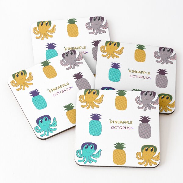 Item preview, A Pineapple Octopus and Pineapples designed and sold by InsomniacLamb.