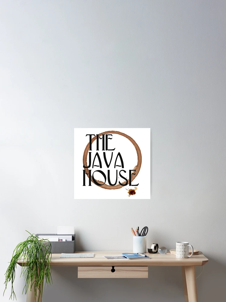 Thumbnail 2 of 3, Poster, The Java House designed and sold by spamtasm.