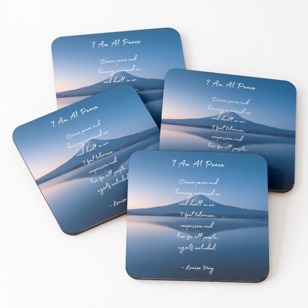 Item preview, Estoy en paz, cita de Louise Hay designed and sold by MamaSweetea.