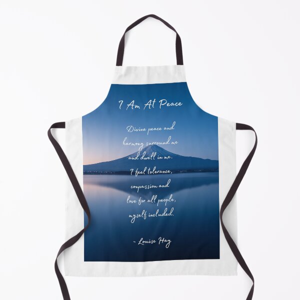 Item preview, I am at Peace, Louise Hay Quote designed and sold by MamaSweetea.
