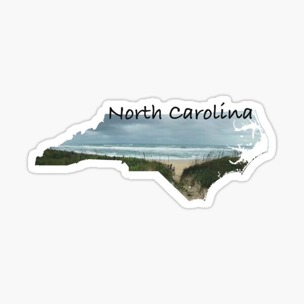 North Carolina Beaches Sticker