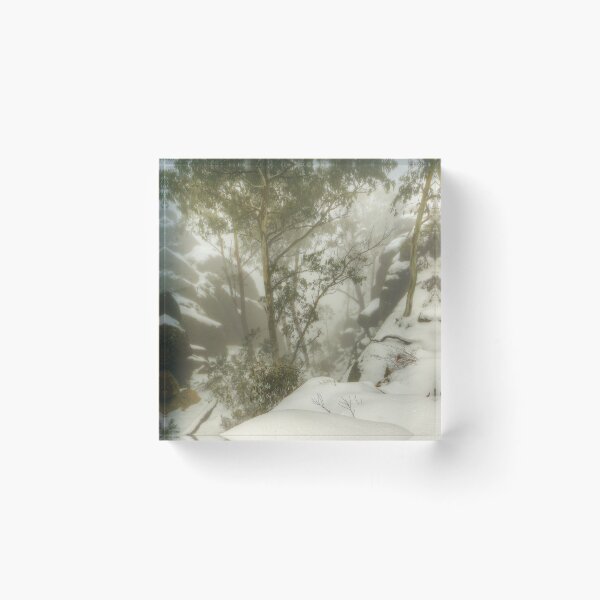 Item preview, Trees and cliffs in mist designed and sold by Kevin McGennan.